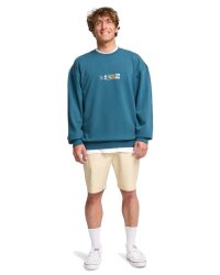 Billabong Core Lord Crewneck Sweater Real Teal