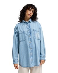 Billabong Down The Coast Jeanshemd Washed Blue
