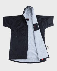 DRYROBE Advance Short Sleeve Schwarz Grau XXL