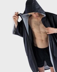 DRYROBE Advance Short Sleeve Schwarz Grau M