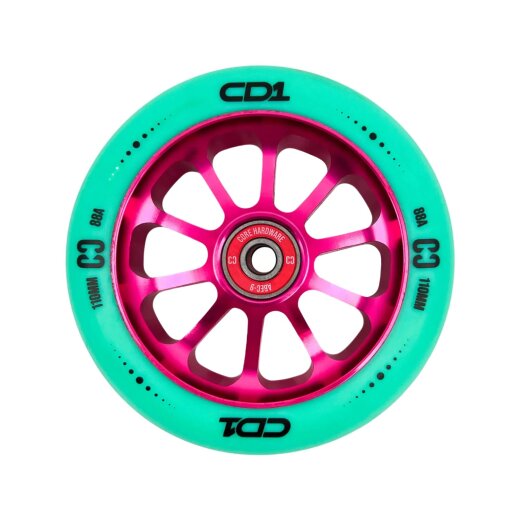 Core CD1 Stunt Scooter Rolle 110mm Teal/Pink