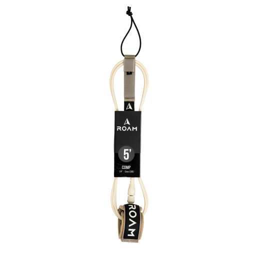 ROAM Surfboard Leash Comp 5.0 Sand