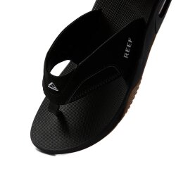 reef Fanning Zehentrenner Black Silver