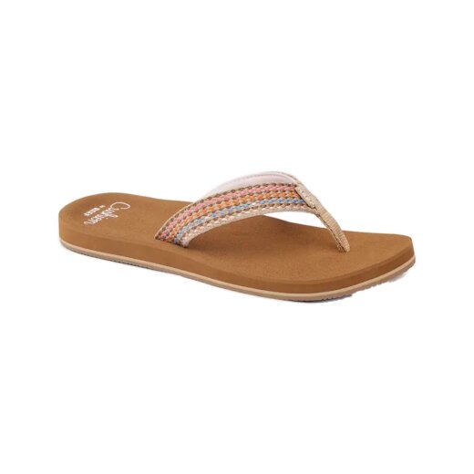 reef Baja Elana Zehentrenner Brown Pink