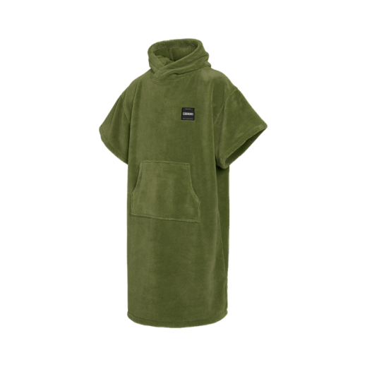 Mystic Poncho Teddy Olive Green