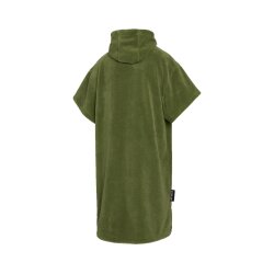 Mystic Poncho Teddy Olive Green