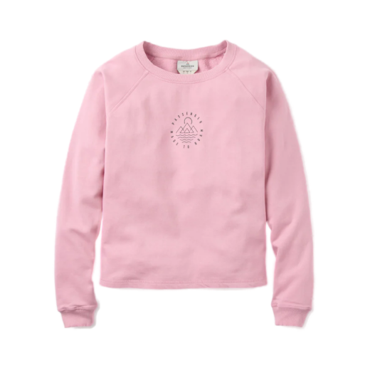Passenger Clothing Remote Recycled Cotton Sweatshirt Pink Haze