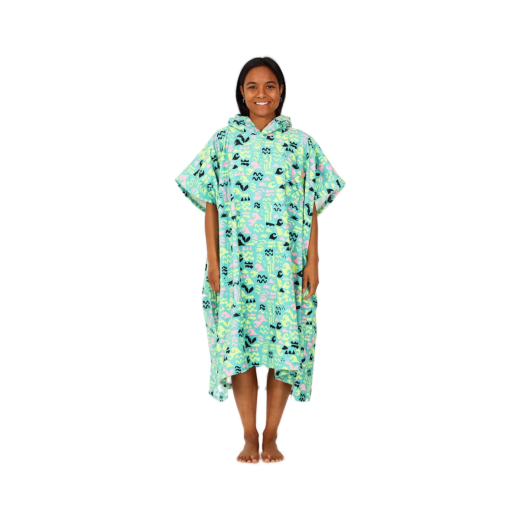 After Essentials Poncho Stamps Neptune