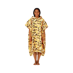 After Essentials Poncho Stamps Tangerine