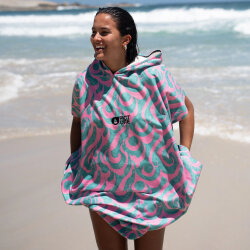 Picture Organic Clothing Tasman Poncho Wasania Print