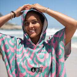 Picture Organic Clothing Tasman Poncho Wasania Print