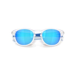 Oakley Latch Sonnenbrille Matte Clear Prizm Sapphire 