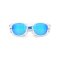 Oakley Latch Sonnenbrille Matte Clear Prizm Sapphire 