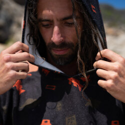 Picture Organic Clothing Tasman Poncho Sea Rider Print