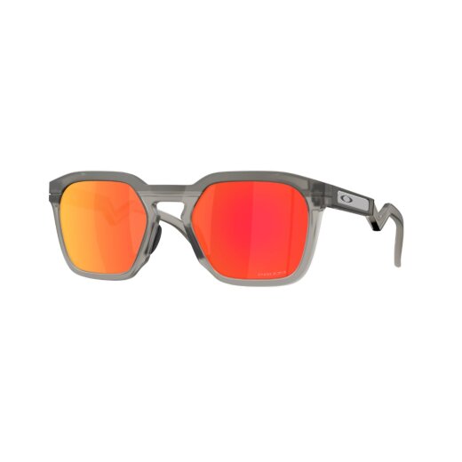 Oakley HSTN SQ Sonnenbrille Matte grey Smoke Prizm Ruby