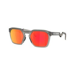 Oakley HSTN SQ Sonnenbrille Matte grey Smoke Prizm Ruby