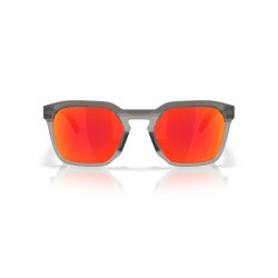 Oakley HSTN SQ Sonnenbrille Matte grey Smoke Prizm Ruby