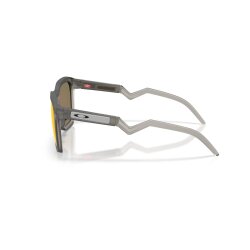 Oakley HSTN SQ Sonnenbrille Matte grey Smoke Prizm Ruby