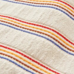 Passenger Clothing Retro Vibes Organic Cotton T-Shirt Retro Stripe