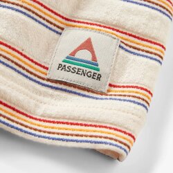 Passenger Clothing Retro Vibes Organic Cotton T-Shirt Retro Stripe