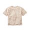 Passenger Clothing Retro Vibes Organic Cotton T-Shirt Retro Stripe