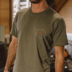 Passenger Clothing Escapism Recyceled Cotton T-Shirt Dusty Olive