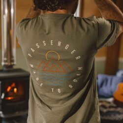 Passenger Clothing Escapism Recyceled Cotton T-Shirt Dusty Olive
