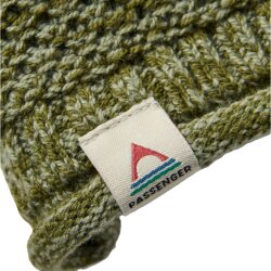 Passenger Clothing Shore Organic Cotton Knitted Jumper Khaki