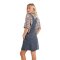 Oxbow Motel Dress Dark Grey L