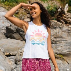 Passenger Clothing Sunray Recycled Cotton Vest White