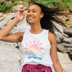 Passenger Clothing Sunray Recycled Cotton Vest White