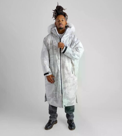 DRYROBE Advance Long Sleeve Alpine White Camo S