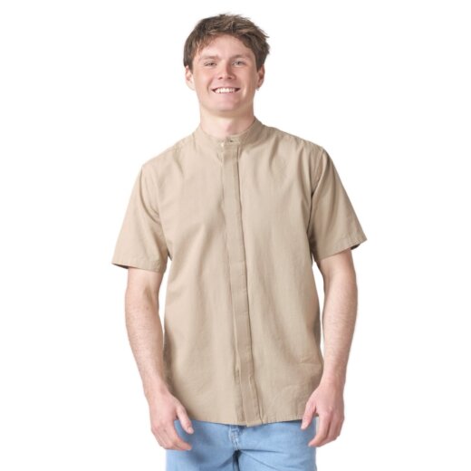 Klitmoller Collective Max Shirt Hemd GOTS Cashew