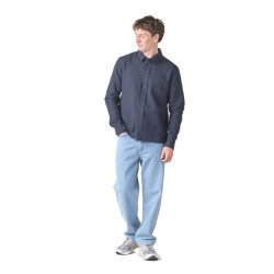 Klitmoller Collective Birger Shirt Hemd Navy