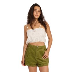 Sisstrevolution Sandy Shores Woven Short Seaweed