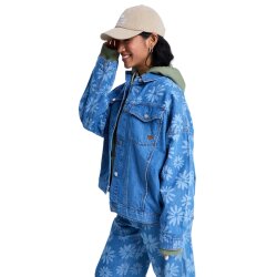 Roxy Salty Horizon Hemd Jacke Surf Wash