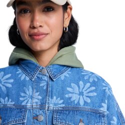 Roxy Salty Horizon Hemd Jacke Surf Wash