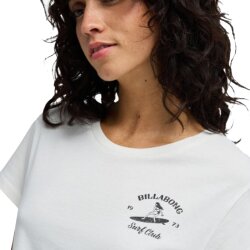 Billabong Surf the Waves CropTop Salt Crystal