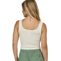 Salty Crew Unscripted Tank Off White