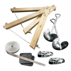 Slackline-Tools CLASSIC FRAMELINE SET 10m Slackline Set