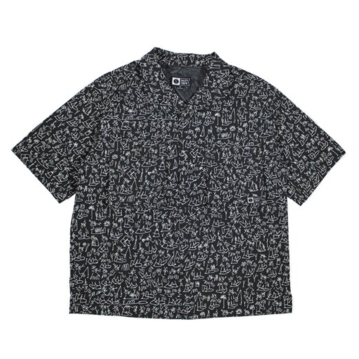 Salty Crew Fishcamp Shirt LB Hemd Black