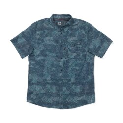 Salty Crew Flagship UV Button Up Dark Navy