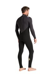 C-Skins NuWave Legend 4/3 Backzip Neoprenanzug Steamer Black
