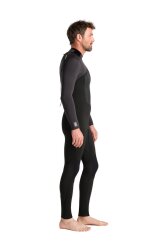 C-Skins NuWave Legend 4/3 Backzip Neoprenanzug Steamer Black