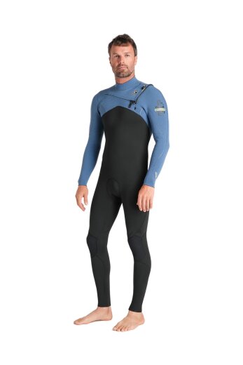 C-Skins NuWave Session 3/2 Frontzip Neoprenanzug Black Blue