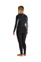 C-Skins NuWave Solace 4/3 Frauen Neoprenanzug Black Botanical