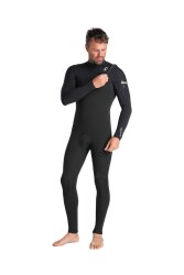 C-Skins NuWave Session 4/3 Frontzip Neoprenanzug Black