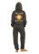 Sisstrevolution Surf Check Fleece Hoodie Vintage Black