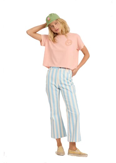 Sisstrevolution T-Shirt Daybreak Crop SS Knit Tee BBS