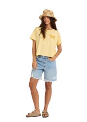 Sisstrevolution T-Shirt Daybreak Crop SS Knit Tee SNC